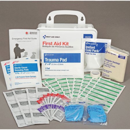 FIRST AID ONLY First Aid Kit, 25-Person ANSI Compliant, Plastic 06090